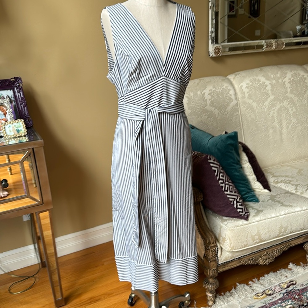 Michael kors navy & white dress
